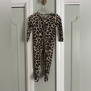 Footie Ruffled Zippered One Piece from posh peanut